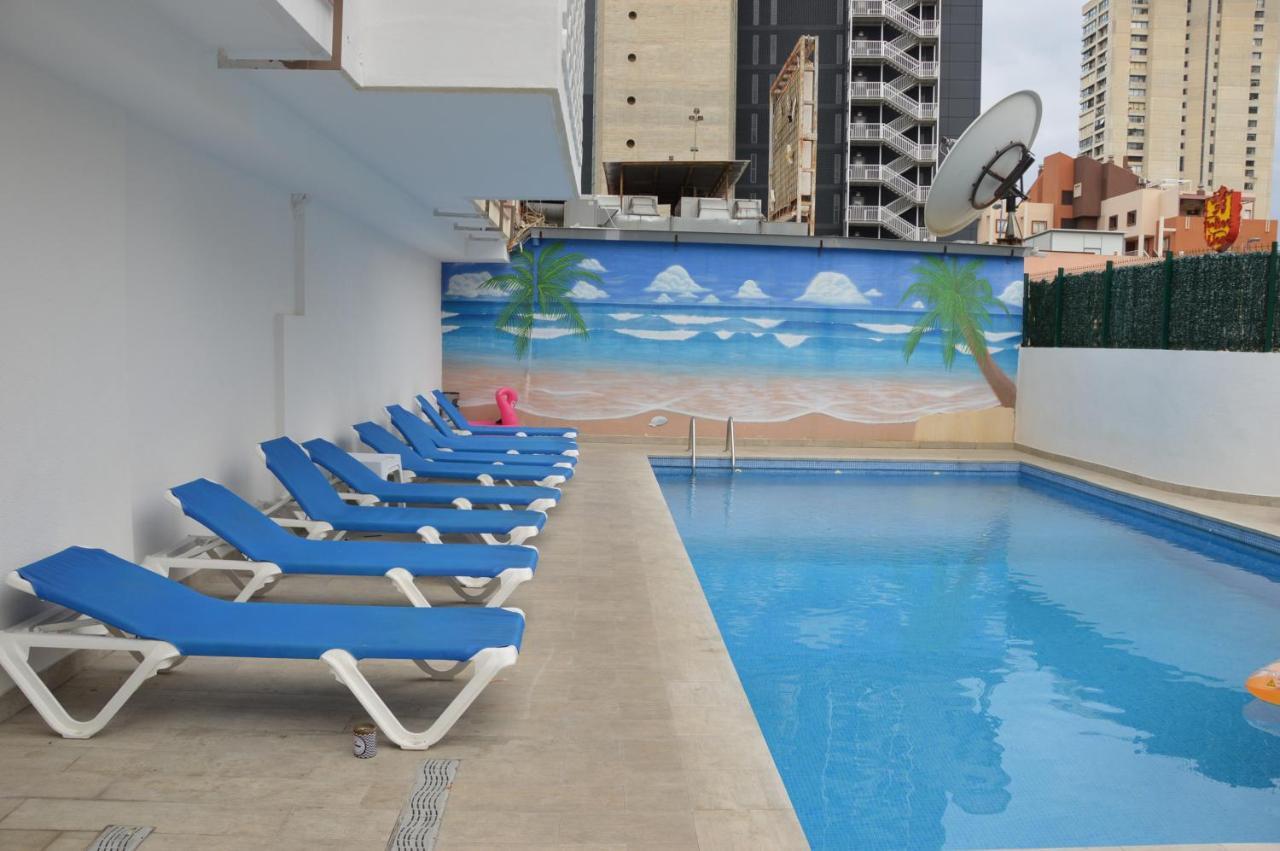 Apts Ara With Pool Benidorm Exterior foto